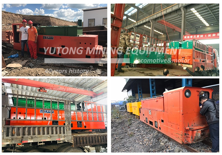 12 Ton Locomotora de mina alimentada por batería(图2)