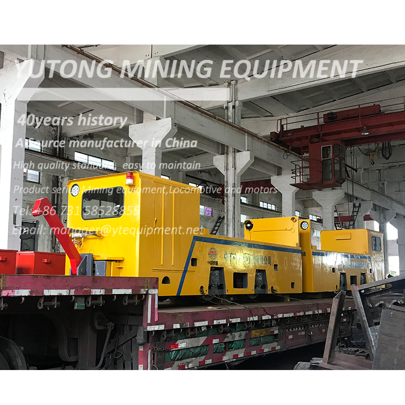 Locomotora de batería de 15 toneladas para entrega en túnel(图1)