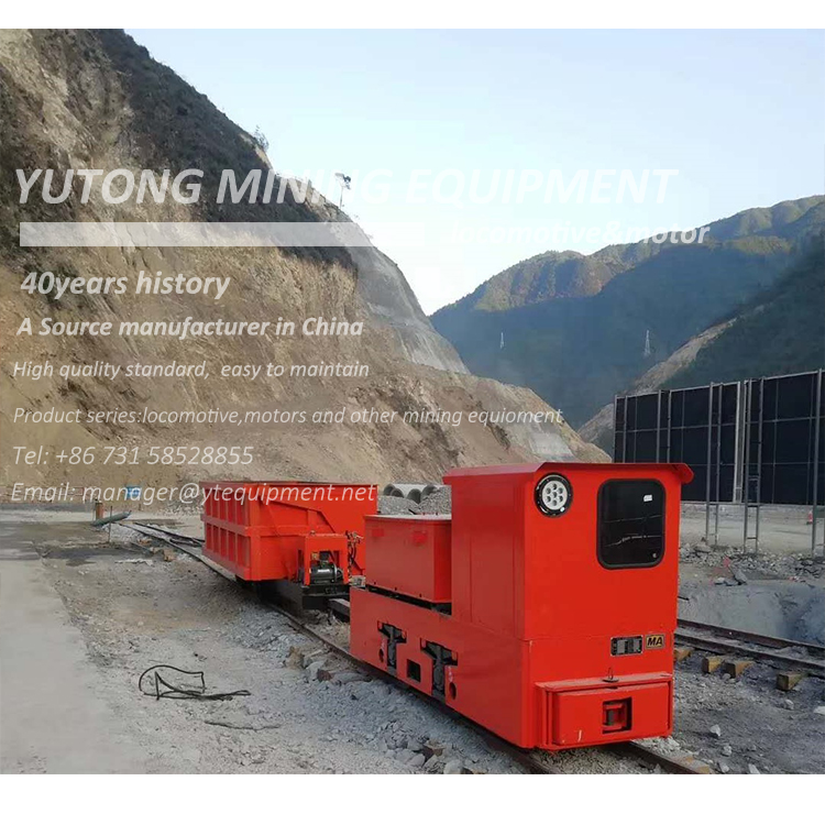 locomotora en la construcción de túneles(图1)